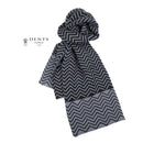 3pc Mens Black Winter Set - Fleece Balaclava, Knit Scarf & Thinsulate Gloves