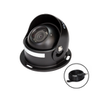SafetyDave 45° AHD Round Camera (Black) With 15m Heavy Duty 3 in 1 Camera Cable