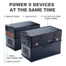 Power Station 700W with 140W Solar Panels