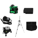 Traderight Laser Level Green Light Self Leveling 3D 12 Line Measure 1.5m Tripod