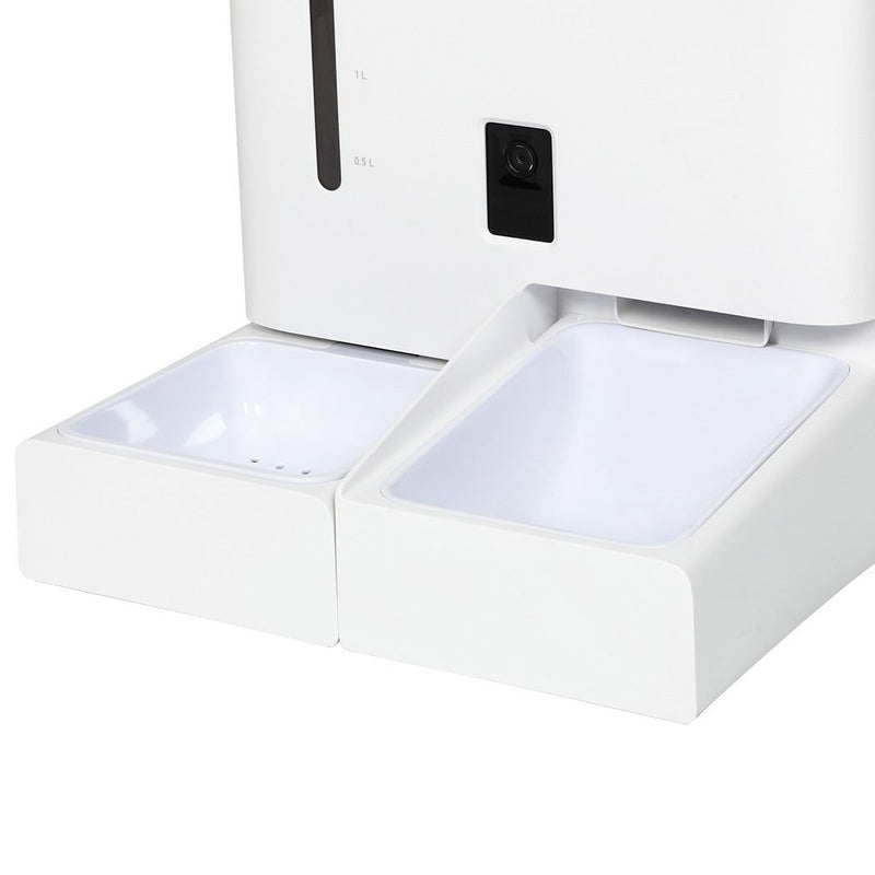 Pawz Automatic Pet Feeder Auto Camera Dog Cat Water Food Dispenser WiFi Smart