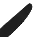 Stainless-Steel Cutlery Set Travel Knife Fork Spoon Black Child Tableware 30Pcs