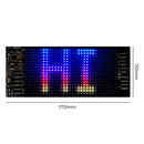 Emitto Programmable LED Sign 70x173mm Matrix Panel Foldable Message Display