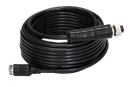 SafetyDave 45° AHD Round Camera (Black) With 15m Heavy Duty 3 in 1 Camera Cable