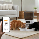 Pawz 5L Automatic Pet Feeder Double Bowl Dog Cat Auto Smart Food Dispenser Timer