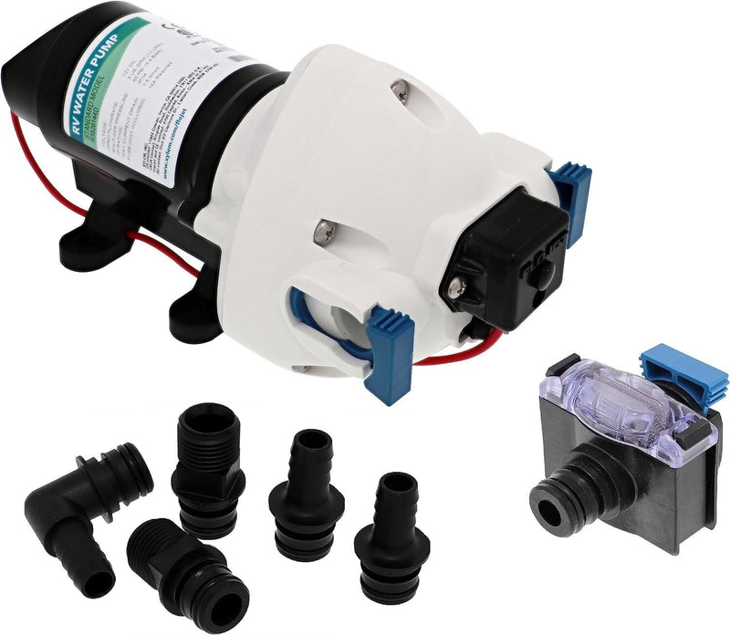 Flojet Triplex 12V Diaphragm Water Pump 11LPM BOXED