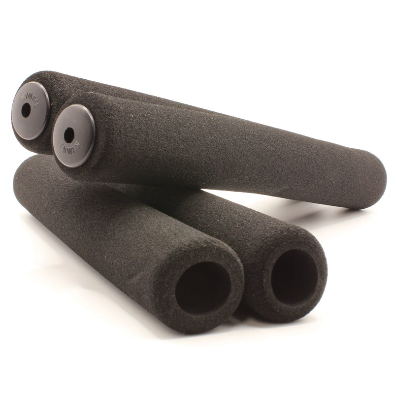 Bikelane 10-Speed High-Density Black Foam Hand Grips 4-set 120mm
