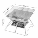 Stainless Steel BBQ Firepit