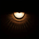 Illuminate Your Holidays: 4-Pack Solar Fence Lights for Festive Deck Decoration
