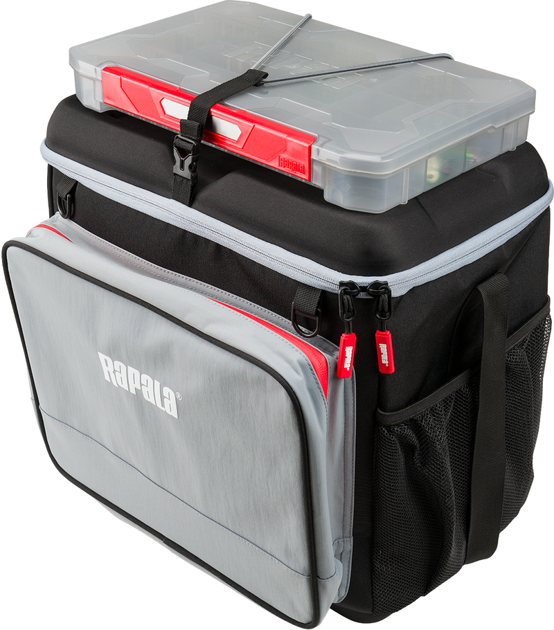 Rapala Countdown Fishing Tackle Bag Magnum with Waterproof Base & 2 Tackle Trays