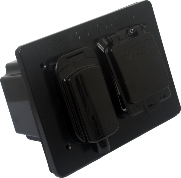 15A POWER INLET RCBO PROTECTED