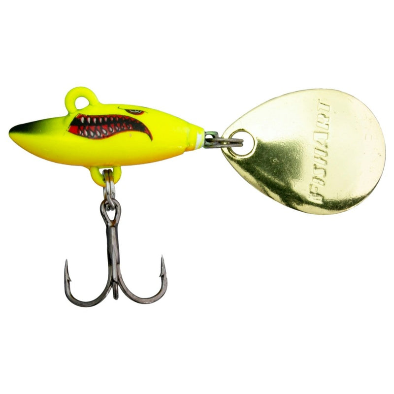 30mm FishArt Torpedo Spinner Bait Fishing Lure - 12g Sinking Spinner