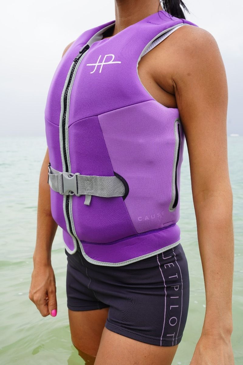 Jet Pilot Cause Ladies Neo Vest Purple