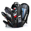 Swiss-Style Waterproof Laptop Backpack with USB Charge Port