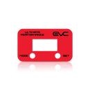 EVC Faceplate: Red