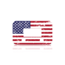 EVC Faceplate: USA Flag - Grunge