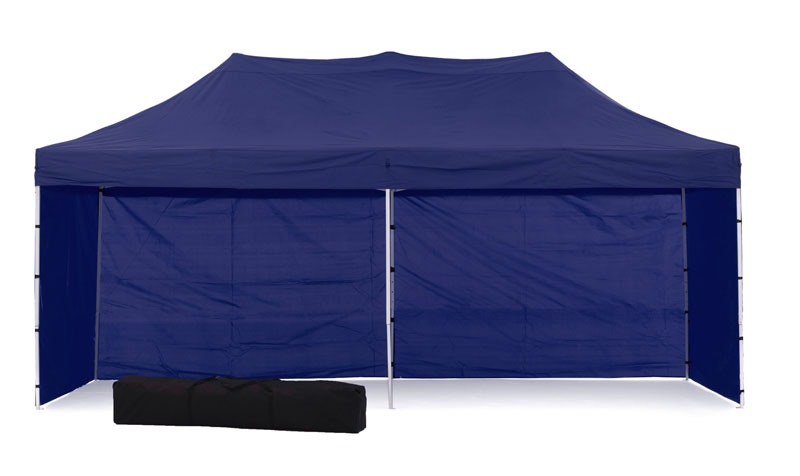 Wallaroo Gazebo Tent Marquee 3m x 6m PopUp Outdoor Blue