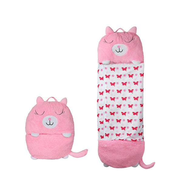 Mountview Sleeping Bag Child Pillow Stuffed Toy Kids Bags Gift Toy Cat 135cm S