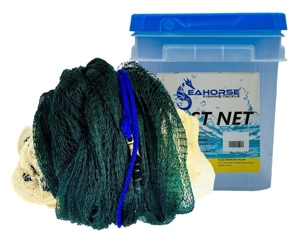 Seahorse Bottom Pocket 8ft Multi-Monofilament Cast Net with 1 Inch Mesh