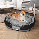Pawz Waterproof Pet Dog Calming Bed Memory Foam Orthopaedic Removable Washable M