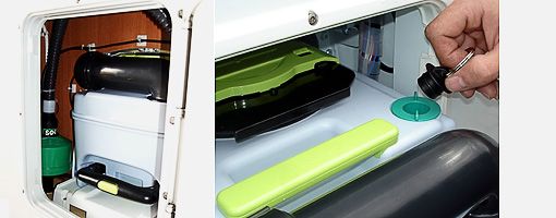 SOG®II- Type 3000A | floor version - suitable for Dometic CT3000/CT4000