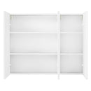 Levede Bathroom Mirror Storage Cabinet Vanity Mirror Makeup Wall Mounted 90x72cm