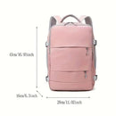 Large Capacity Women's Journey Backpack with Multifunction & Waterproof