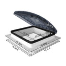 Manan Caravan Roof Vent 400x400mm Exhaust Hatch Skylight Motorhome Camper