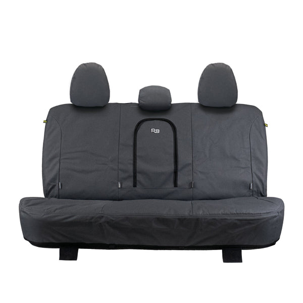 Razorback 4x4 XP7 Heavy Duty Canvas Rear Seat Covers Suitable for a Mitsubishi Triton MQ (Exceed Only)
