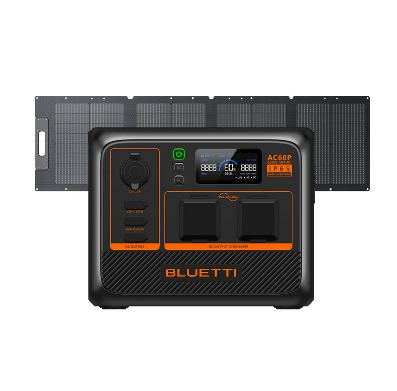 BLUETTI AC60P Portable Power Station | 600W 504Wh