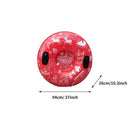 Winter Inflatable Snow Tube with Handles