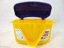 Surecatch Large Bait Bucket with Rod Butt Rest and Accessories Shelf