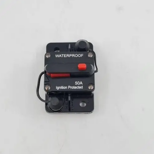 50A DC Circuit Breaker Fuse Reset 12-24V