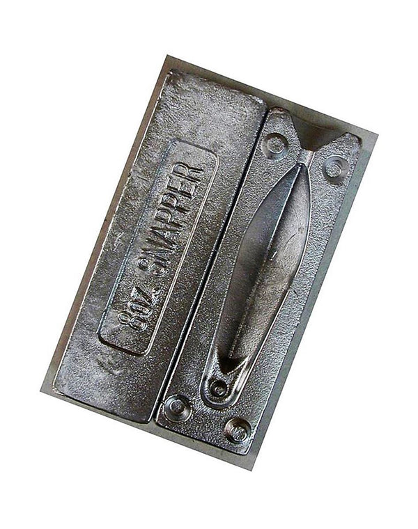 Seahorse 8 oz Snapper Sinker Mould  - Made In Australia