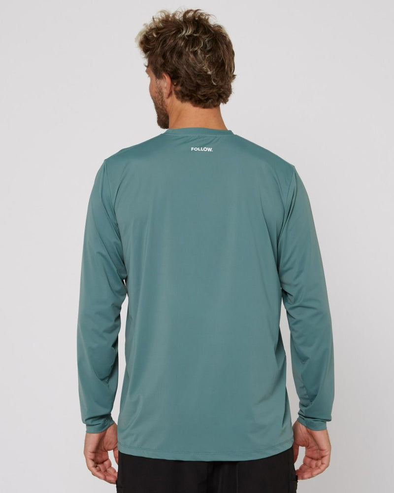 Follow Water Tee Olive