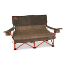 KELTY Low Loveseat Nest Camping Chair - Bungee Cord/Beluga (Lounge Seat)