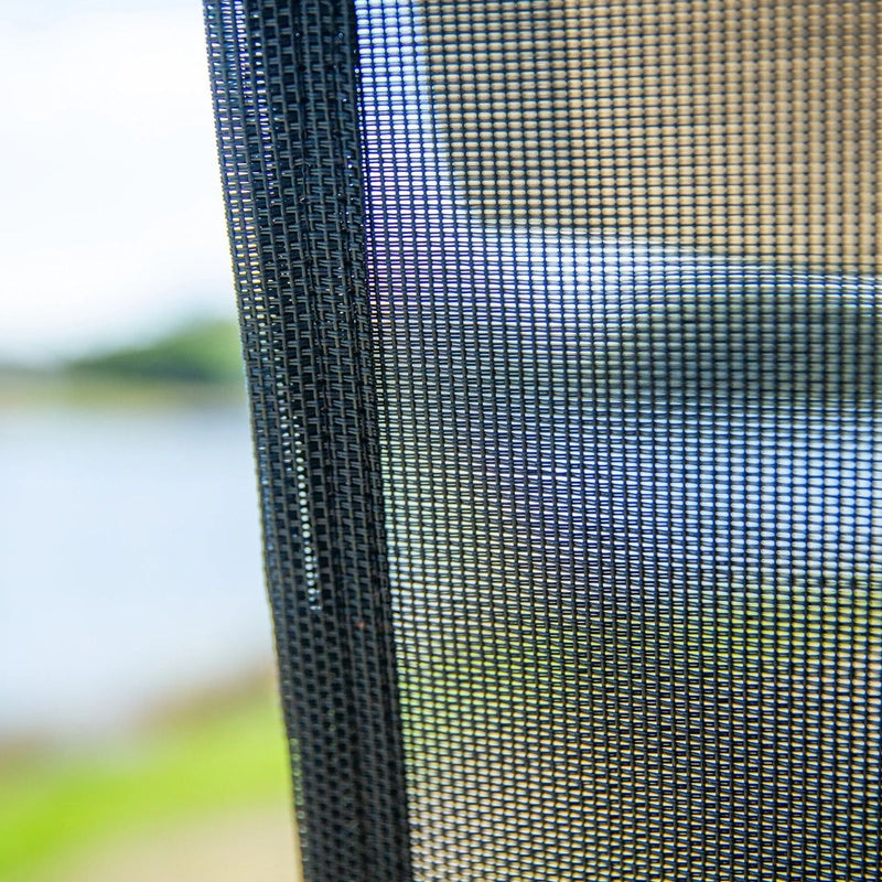 Aussie Traveller Sunblocker Long Side Wall - Black - 5.50m (19')