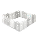 Bopeep Kids Playpen Baby Safety Gate Toddler Fence Child Play Game Toy 22 Grey