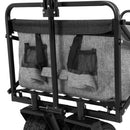 Beach Cart with Cargo Net - Grey