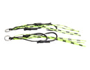 2 Pack of TT Lures Chartreuse Tiger Assist Hooks - Rigged with Owner Hooks