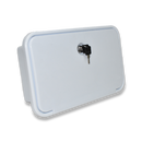 Coast to Coast Watermarked external shower box unit caravan--WHITE