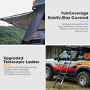 San Hima Kosci E-rise Electric Rooftop Tent Hardshell Automatic Camping Outdoor