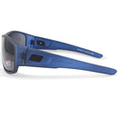 Dirty Dog Muffler Satin Blue/Grey Polarised Men's Sports Sunglasses