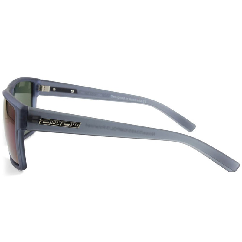 Dirty Dog Noise Crystal Black/Fusion Mirror Polarised Unisex Sunglasses