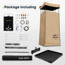 San Hima Camping Shower Tent Brown &Gas Hot Water Heater Black &Shower Tent Base