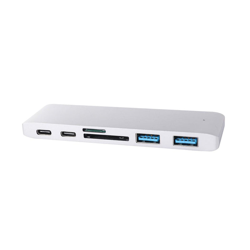 Traderight Group  USB 3.0 Type-C HUB 6 Port Powered Adapter High Speed SpLitter for Macbook pro