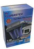 RV Flomaster Twin Water Filter Housing