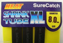1 Packet of Black SureCatch Fishing Heat Shrink Tube - Wire Cable Sleeve Tubing
