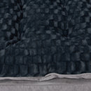Dog Calming Bed Warm Soft Plush Comfy Sleeping Memory Foam Mattress Dark Grey S