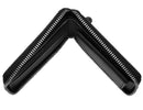 Dents Avon Mens Zip Smooth Nappa Leather Wallet  - Black (RFID Blocking)